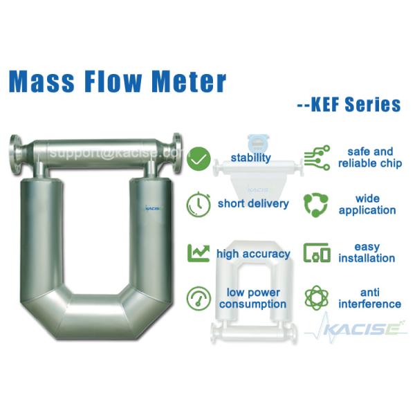 High Pressure Coriolis Mass Flow Meter Explosion Proof Compact Design