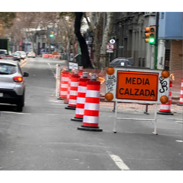 Durable Road Barrier for Traffic Control and Safety Management on Construction Sites and Urban Roadways
