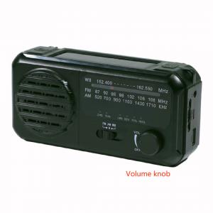 Buy cheap 2800 mAh emergency outdoor dynamo radio 3 band solar hand crank radio product