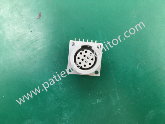 Connector White & Small For GE Corometrics 170 Series Fetal Monitor TOCO Transducer Probe