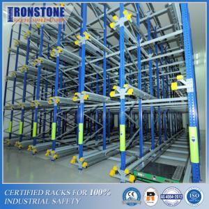 Wireless Remote Control Warehouse Radio Shuttle Racking With High-Density