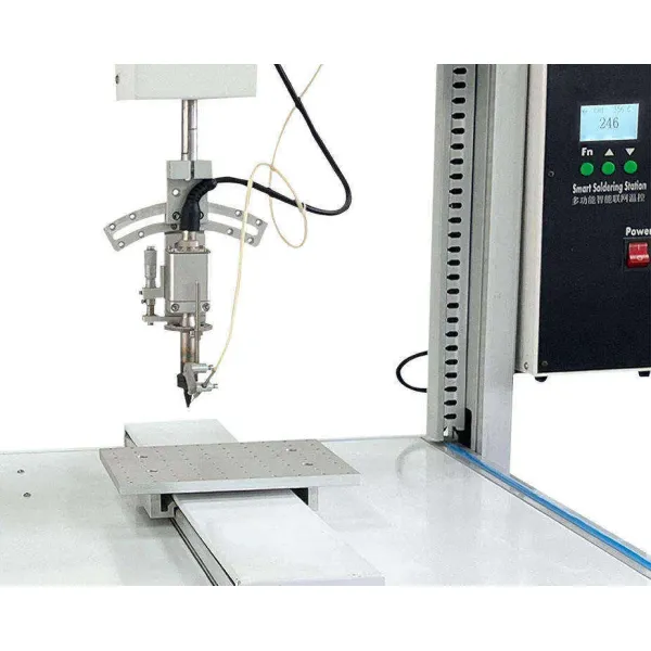 Factory High Efficiency Low Price Double Head Automatic Soldering Machine 4-Axis Tin Soldering Robot