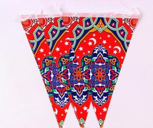 China Wedding Theme Pennant String Flags / Personalized Party Pennant Flags Customized Size on sale