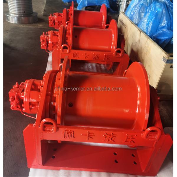10T Hydraulic Winch for Ship Crane Customized Support and Pulling Application