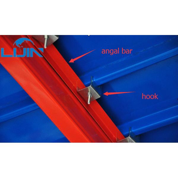 Customized Metal Industrial Mezzanine Floors Racking System Powder Coated