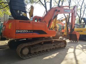 China 22 Ton Used Doosan Hydraulic Excavator DH220LC - 5 DH220LCV on sale