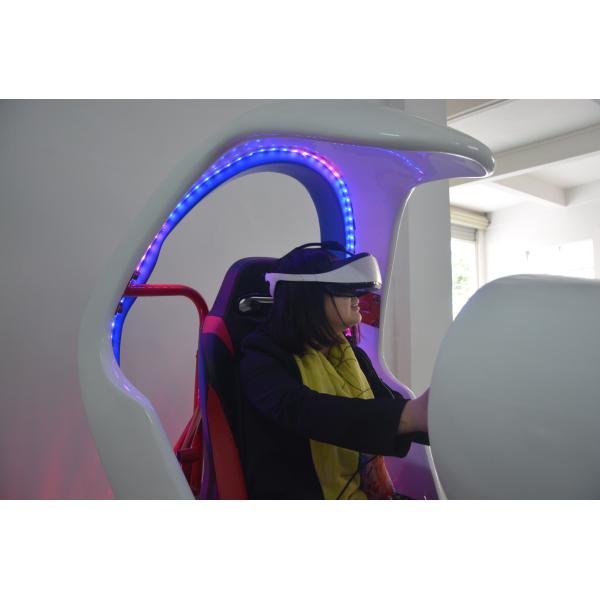 Electric Dynamic Platform 4-Axis VR Racing / VR Car Simulator With High-definition Game