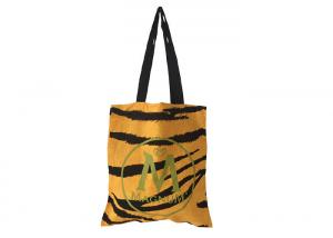 Buy cheap Foldable Eco Tote Bag Water Printing Full Size Soft Durable 135Gsm 100% Cotton product