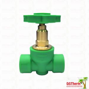 Water Supplying Ppr Gate Valve Soft Seal Type Plastic PPR Concealed Valve Ppr