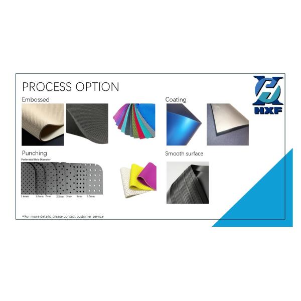 3mm CR Bulk Laminated Neoprene Fabric 3-12 Degrees Stiffness