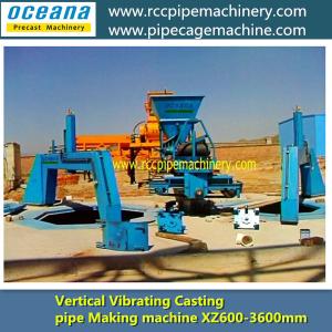Buy cheap Vertical Vibration Concrete pipe Making machine product