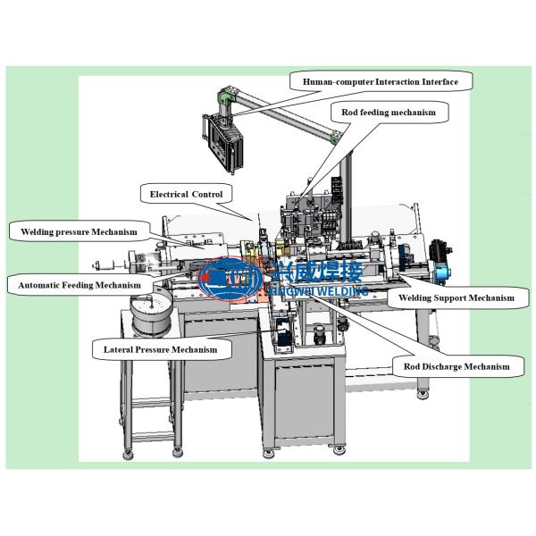 Automatic Resistance Welder Projection Welding Machine Price For Piston Rod