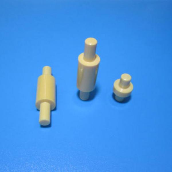 Quality Mini  Zirconia Ceramic Parts , Ceramic Impeller Shaft Low Thermal Conductivity for sale