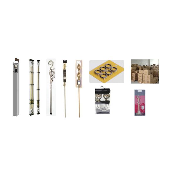 High Quality Classical Curtain Rail Bracket Decorative Triple Curtain Rod Bracket