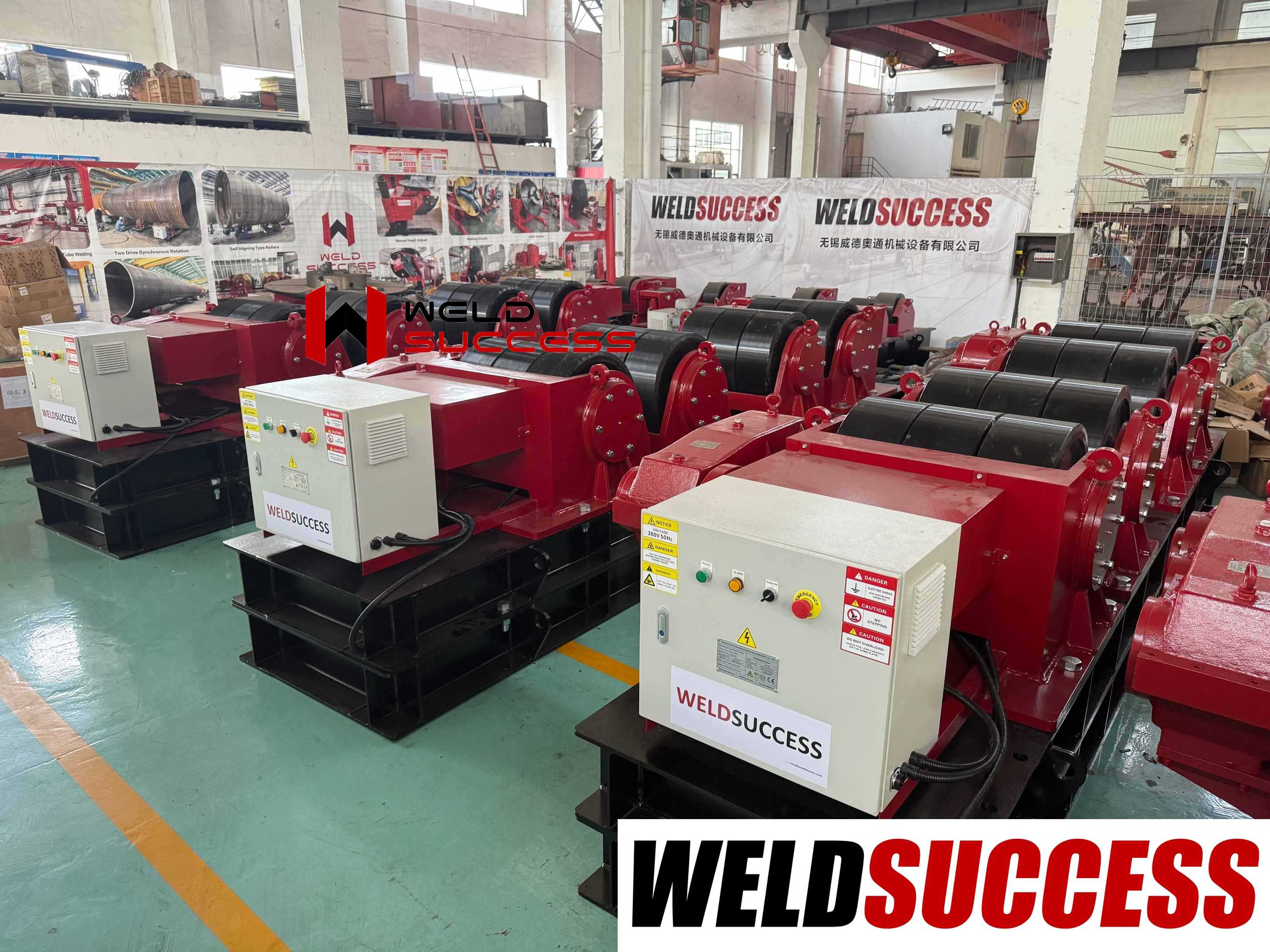 Customizable Efficient Welding Rotator for Wind Tower Welding