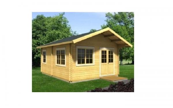 Quality Eco-friendly Outdoor Wooden House , 630*450cm Log Cabin Wooden House for sale