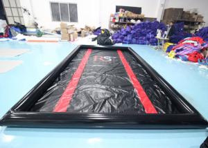 Buy cheap Black PVC Tarpaulin 5x3m Inflatable Car Washing Mat product