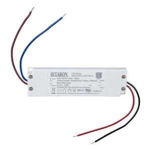 Bathroom Cabinet Lighting Letaron LED Driver 24W 12V Super Slim 120VAC