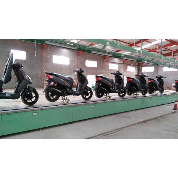 High Efficiency Motorbike / Motorcycle Assembly Line Production System Spray Paint Booth