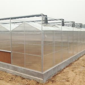 Buy cheap Greenhouse Plastic Sheet/PC Sheet Greenhouse with Stable Structure and Vents product
