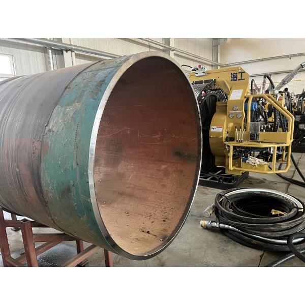High Speed Hydraulic Pipe Groove Machine on Field Pipeline Construction Equipment