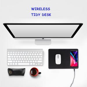 Buy cheap MOUSE PAD WIRELESS CHARGER Blank custom mouse pad fast charging Qi standard wireless charger for iPhone x iPhone 8 product