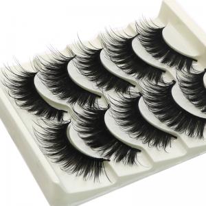 Buy cheap Luxry Thick False Eye Lash 100% Real 3D Mink 5 Pairs Eyelash Makeup Kit product