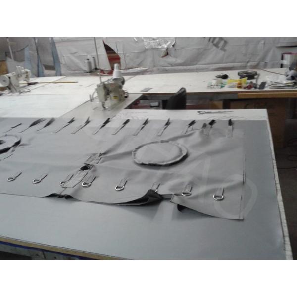 25x30mm Stainless Steel D Rings To Secure Removable Insulation Jacket