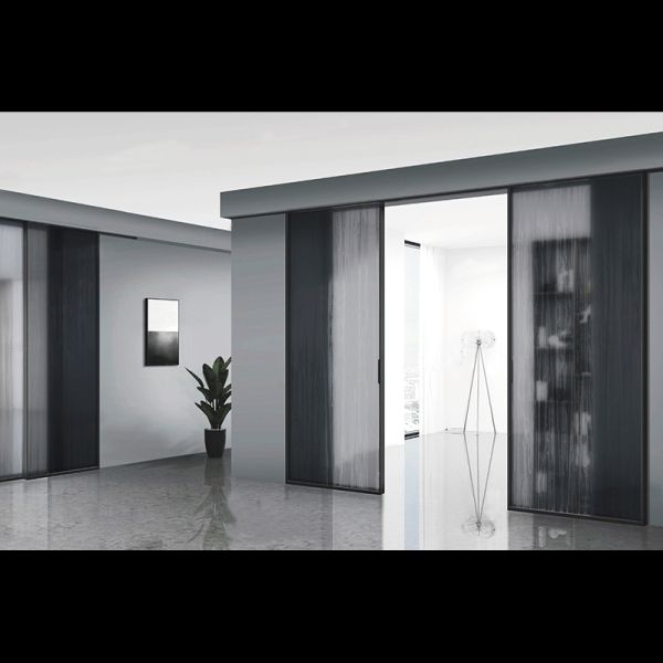 Modern Frameless Glass Door Sleek Interior Partition Tempered Safety Glass Door