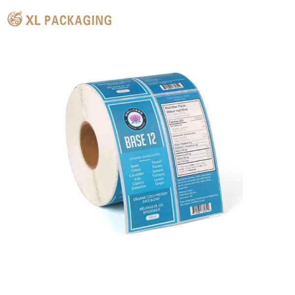 XL Packaging Custom Paper Sticker Label 5000pcs Roll Customized Designs Wedding Stickers Round Floral Decoration for Scrapbooking
