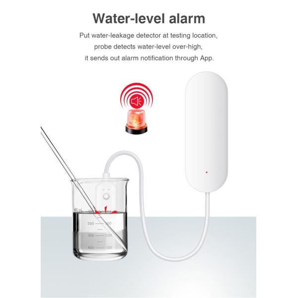 Tuya Smart WIFI Water Leak Sensor Home Independent Security System Notification Alert