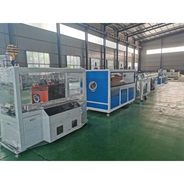 Customized PVC Pipe Cutting Machine 600Kg/H HDPE Pipe Extrusion Line