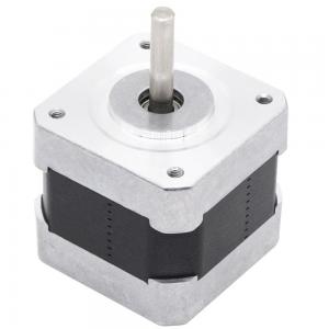 Buy cheap Large Stock Nema 17 42mm Hybrid Stepper Motor 1.68A 38N.cm 4-wire for Large 3D Printer product