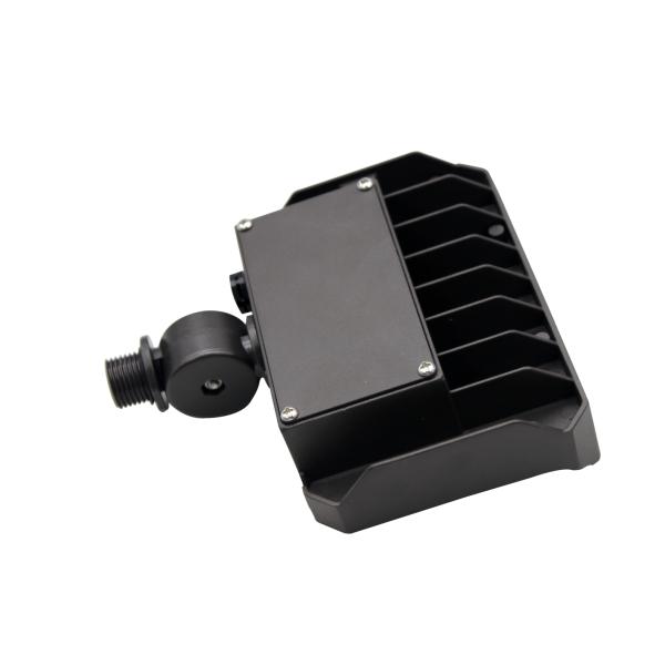 130lm / W US Type 60/70/80/100W Security Flood Lights With Photocell Inside