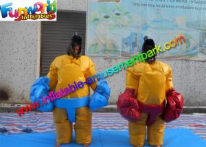 China Adult Sumo Wresting Inflatable Sports Games 1.8m H Inflatable Sumo Suits on sale