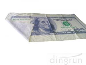 China Bank Note Money Print Custom Logo Beach Towels 100 Dollar Design 100% Pure Cotton on sale