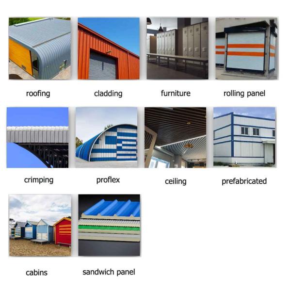 Back Coating 5-7micron PPGI Colour Coated Sheet With Zinc Coated And Paint