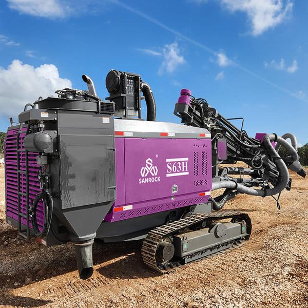 Crawler Drilling Rig Machine Zero Emission Drilling Rig Mining Automatic DTH Drilling Rig