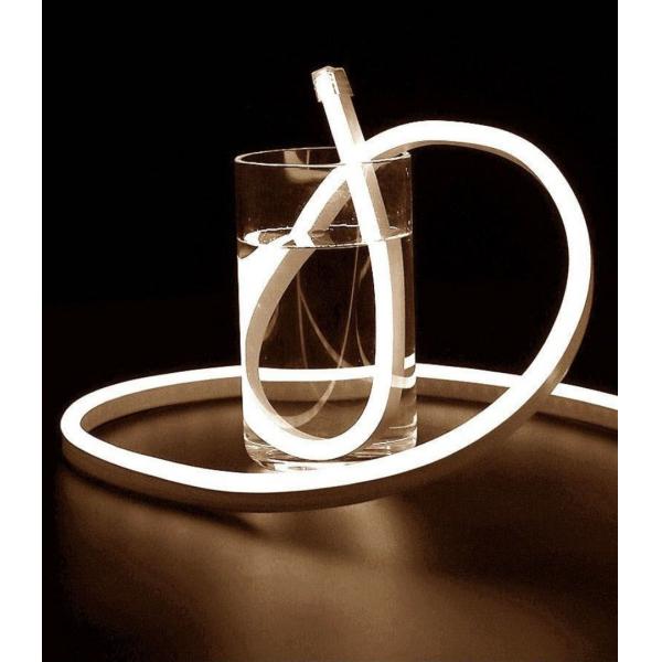 RGB LED Neon Strip Light Flexible 24V 1616 Silicon Home Decoration 12W