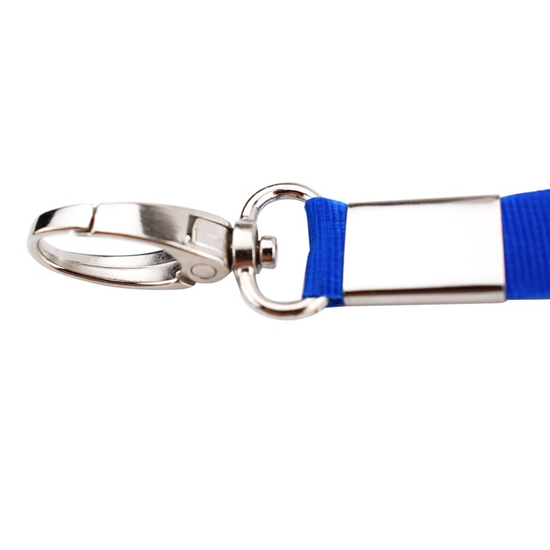 Polyester Id Badge Neck Strap Credit Card Holder UV Printing Personalized Logo