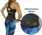 Breathable Mesh Lower Back Pain Relief Lumbar Support Belt for Treatment of