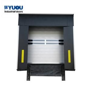 Buy cheap Steel Frame Loading Dock Seals 3mm Spring Balance PVC wearproof Retractable Shelter product