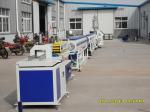 High Efficiency Plastic Pipe Extrusion Line / Full Automatic PE Pipe Making