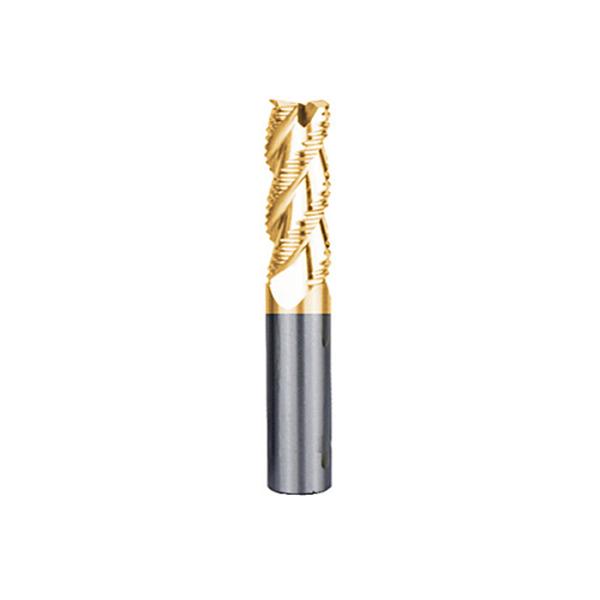 Solid Carbide Roughing Milling Cutter Tungsten Carbide Material Cnc Roughing End Mill