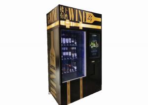 Buy cheap OEM / ODM Belt Conveyor Drink Beer Wine Vending Machine With Lift System product