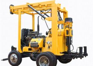 Buy cheap Brand New XYT-2B Core Drilling Rig Mounted On Trailer With Self-erect Hydraulic Derrick, Equip 24.6 KW Diesel Engine product