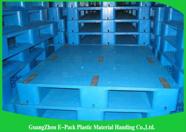 Warehouse Logistics Heavy Duty Plastic Pallets Double Sides 1200 * 1000 * 170mm