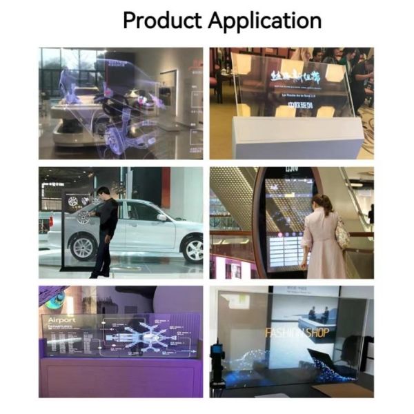 Efficient 27 Inch Transparent OLED Technology for Quick Start and Smooth Scene Use