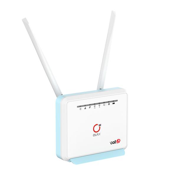 OLAX MC80 Tablets Compatible 4G 5G lte WiFi Tracker Router with CAT6 Ethernet Support