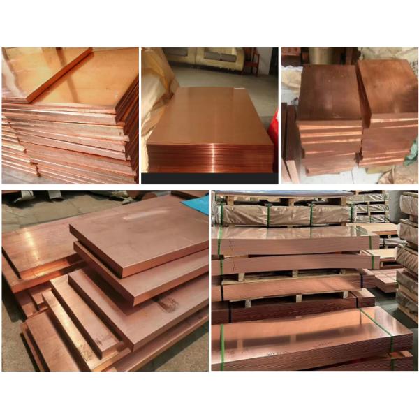 0.3mm 0.5mm 0.7mm 99.9% Pure Copper Plate Hot Rolled Cold Rolled